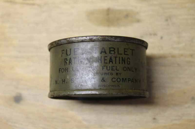 Wood Alcohol, Fuel Tablet, Ration Heating FIELD & PERSONAL GEAR SECTION U.S. Militaria Forum