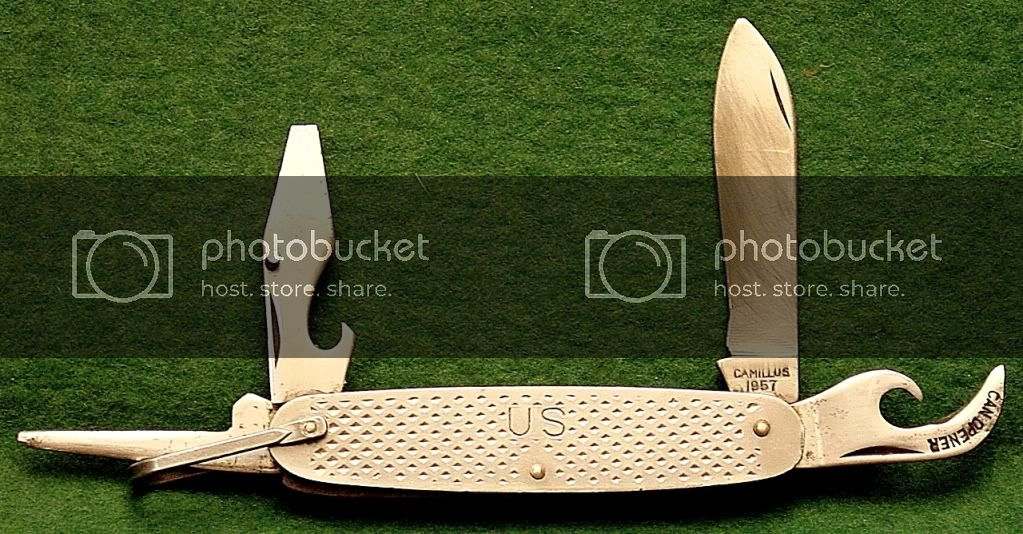 Camillus Made Stainless Steel Pocketknives MIL-K-818 - EDGED