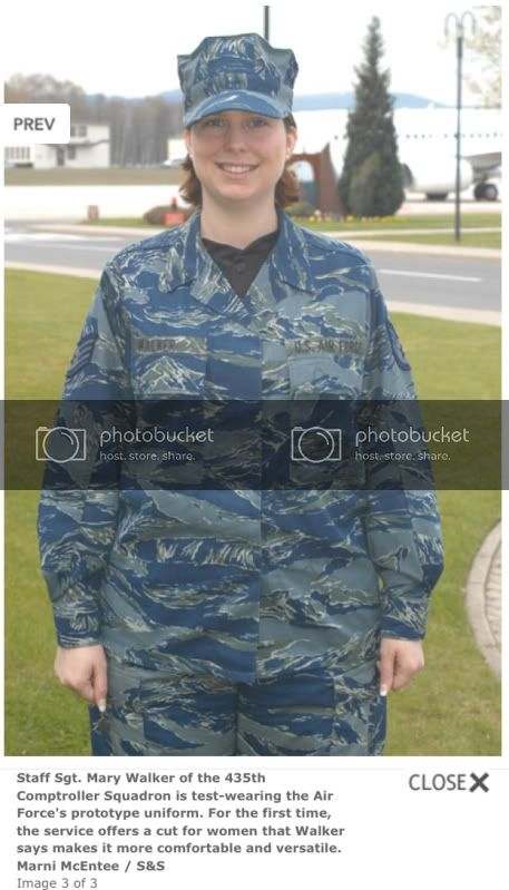 air force blue tiger stripe uniform
