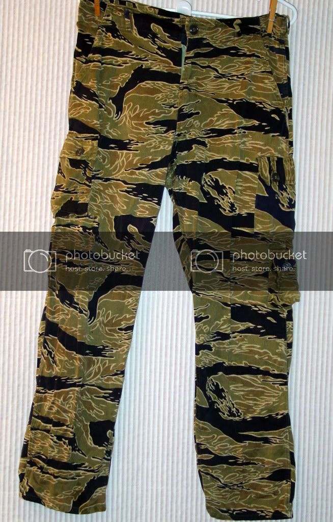 Zig Zag and Golden Tiger Stripes - CAMOUFLAGE UNIFORMS