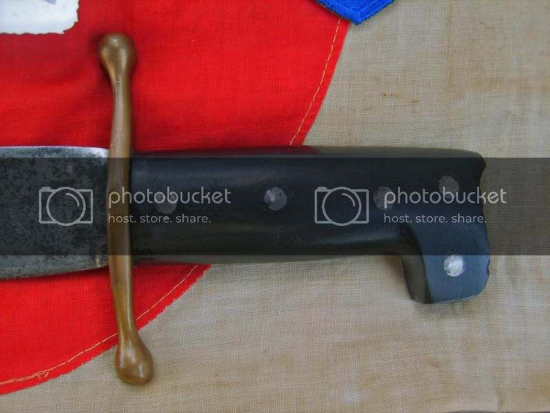 My 1942 Collins & Co. No. 18 "GungHo" knife display... EDGED WEAPONS