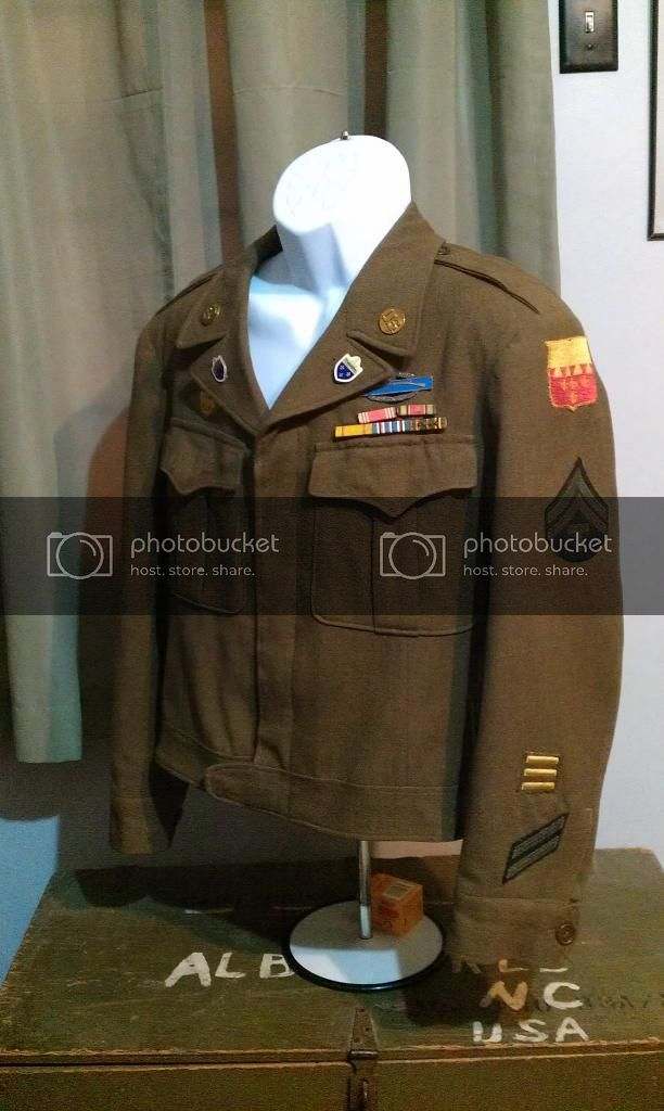 26th Infantry Division 106th Cavalry Group Ike Jacket