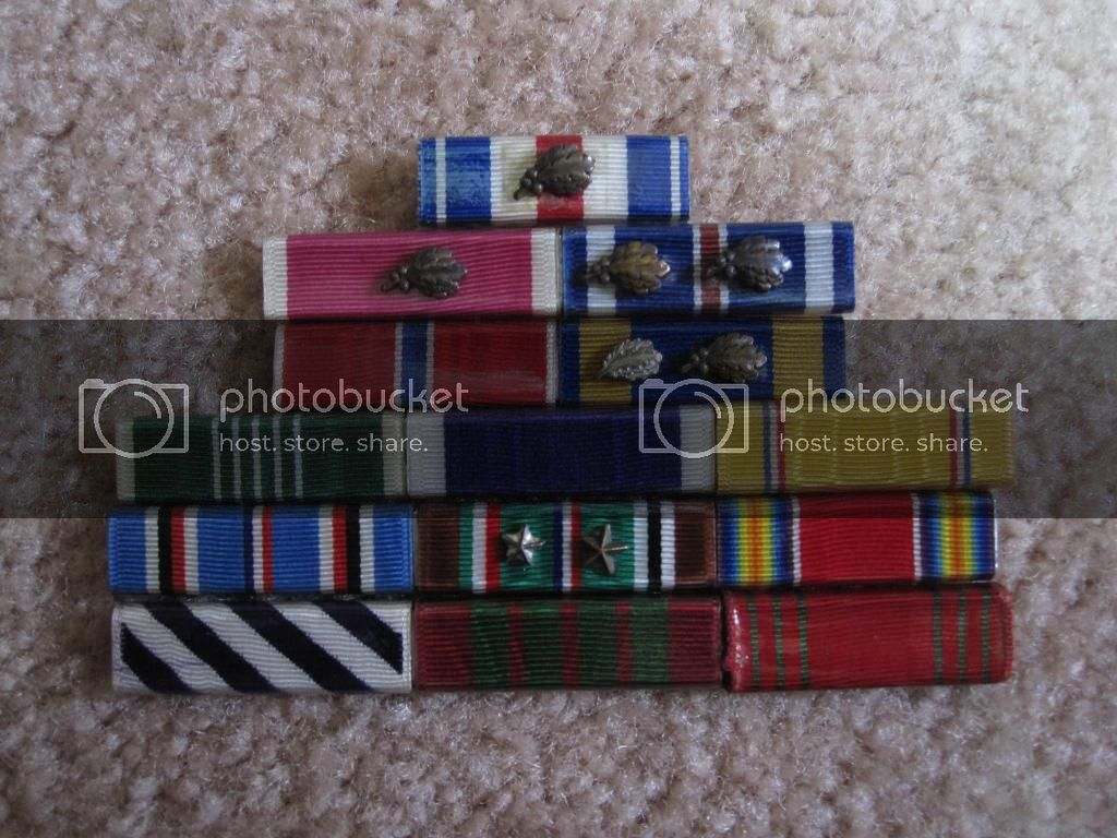 Air Force Gen. Maurice A. Preston's WWII Ribbons - MEDALS & DECORATIONS ...