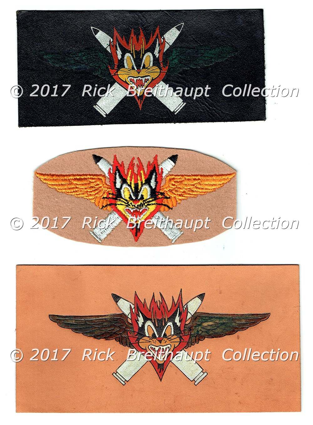 1970年代　USAF U-2 戦略偵察飛行隊　ブラックキャット スカジャン古着 VF-13 Black Cats WWII | pilot grouping with 3 patches - WALIKA'S