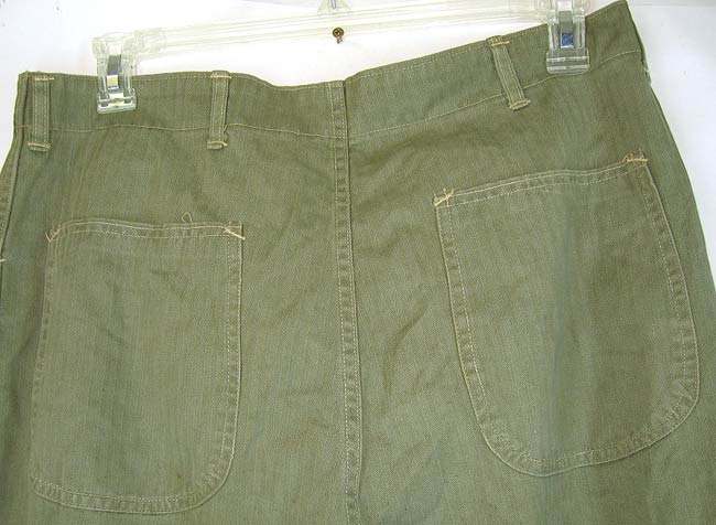USMC P1941 P1944 HBT Utility Trousers - UNIFORMS - U.S.