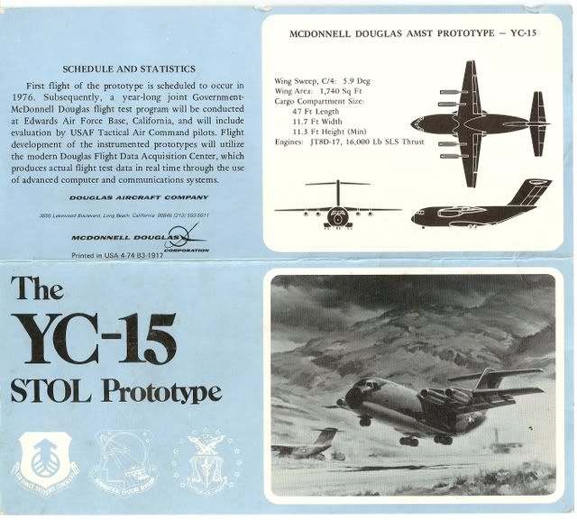 YC15 MILITARY AIRCRAFT & AVIATION U.S. Militaria Forum