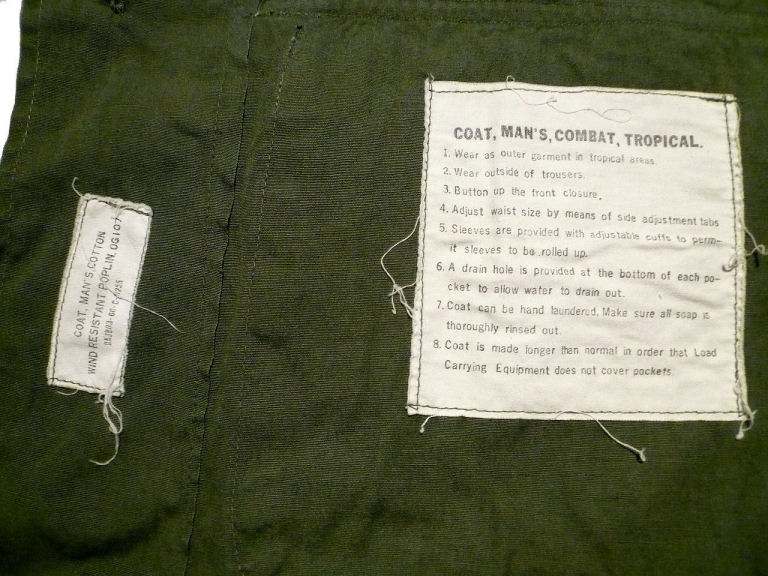 2nd Pattern Jungle Fatigue Jacket, Theater Made? - UNIFORMS