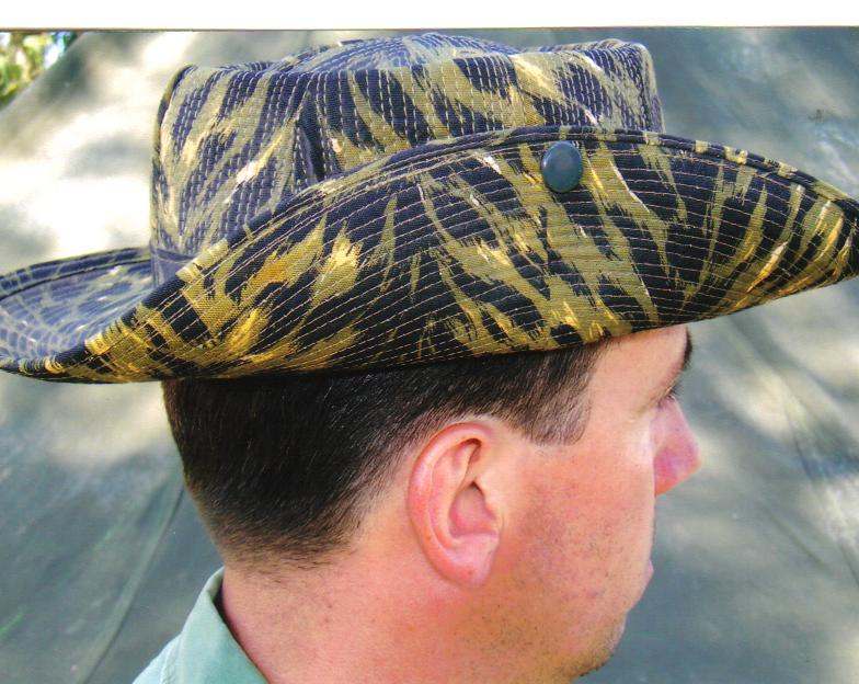 Tiger Stripe Boonie hats, berets and Cowboy hats CAMOUFLAGE UNIFORMS