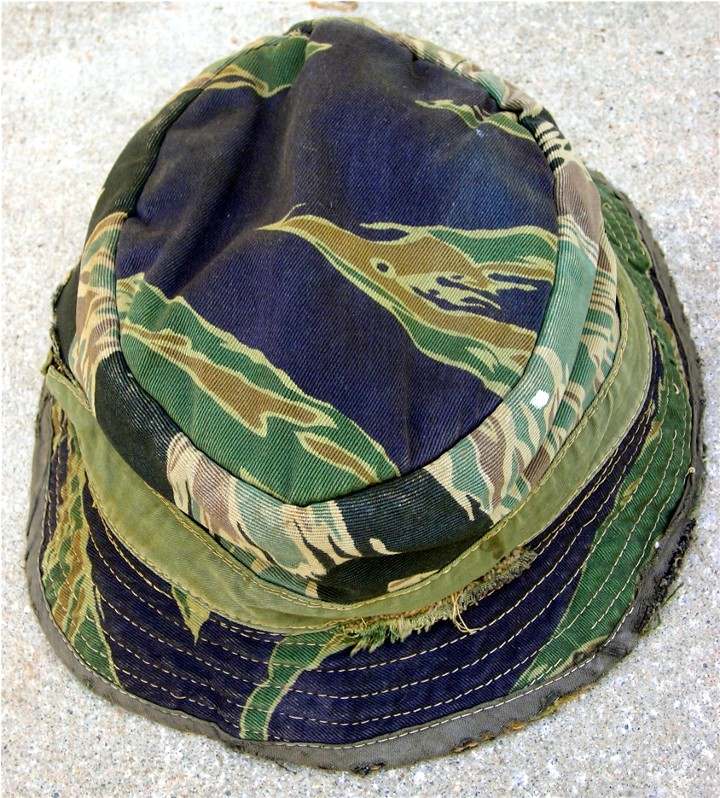 Tiger Stripe Boonie hats, berets and Cowboy hats CAMOUFLAGE UNIFORMS