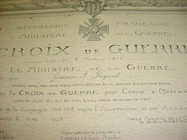 Wwi Us Army Nurse Croix De Guerre Medals Decorations U S Militaria Forum Wwi Us Army Nurse Croix De Guerre Medals Decorations U S Militaria Forum