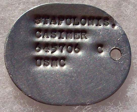 Usmc deals dog tags