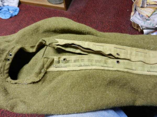 The WWII M-1944 Wool Sleeping Bag System - FIELD & PERSONAL GEAR ...