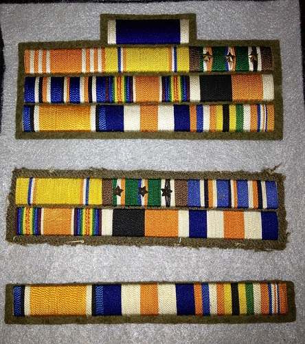 Thoughts on this custom ribbon rack with foreign ribbons - MEDALS ...