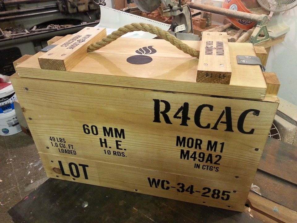 WWII 60mm mortar round wooden crate FIREARMS U.S. Militaria Forum