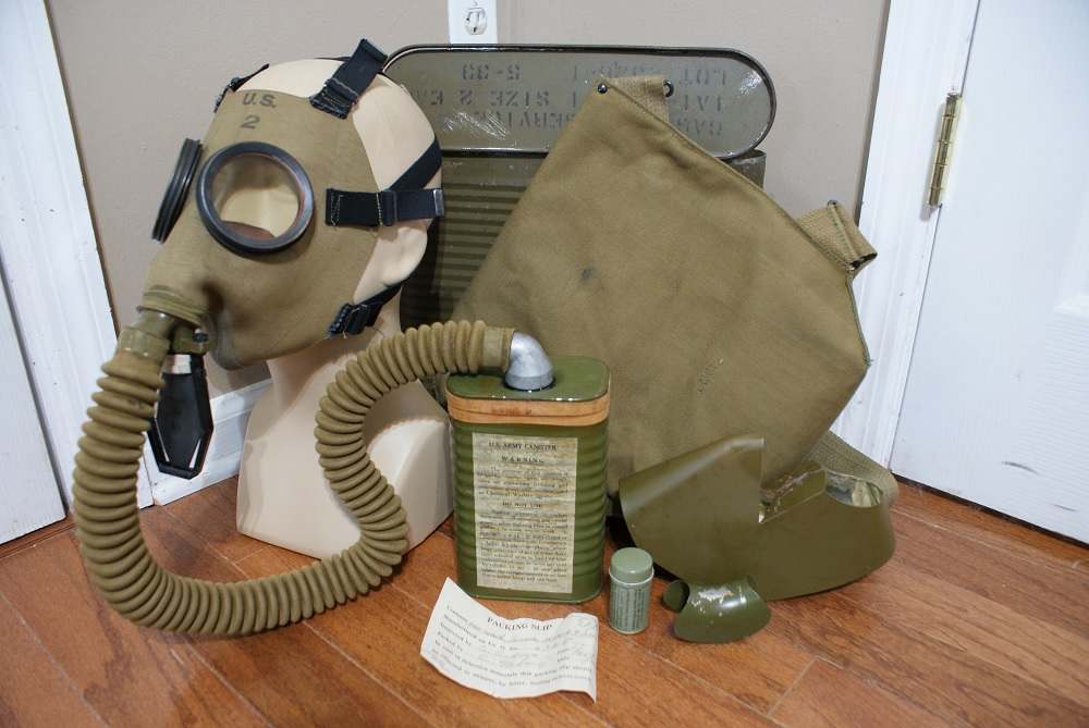 m17a1 gas mask bag m17a1 gas mask bag
