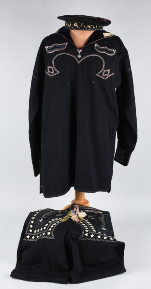 Gorgeous! Custom Made 1870s Navy Sailor Uniform - NAVAL & SEA SERVICE ...