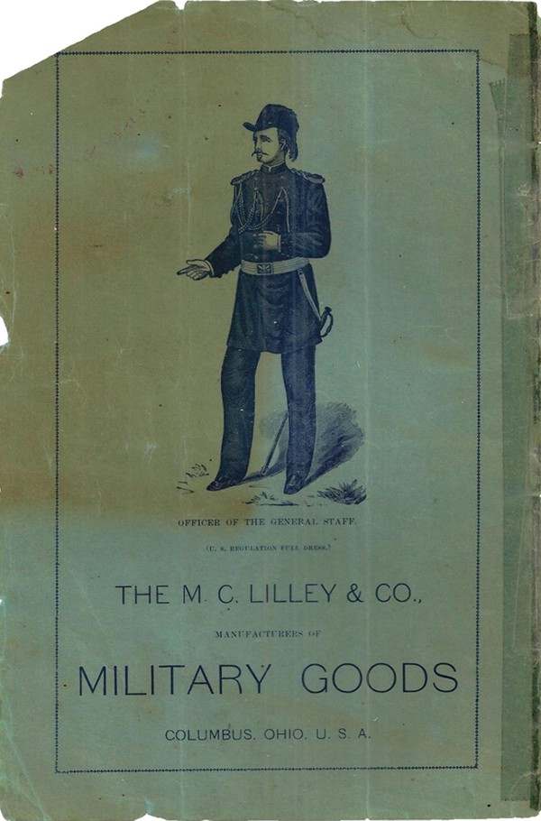 1891 M.C.Lilley & Co. Catalogue Page 2 UNIFORMS U.S. Militaria Forum