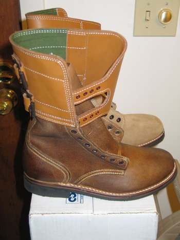 90th IDPG Dubbing boots with Sno-Seal