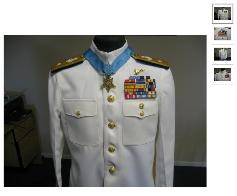 MOH Ribbon etc Naval Uniform on E-Bay - MEDALS & DECORATIONS - U.S.  Militaria Forum