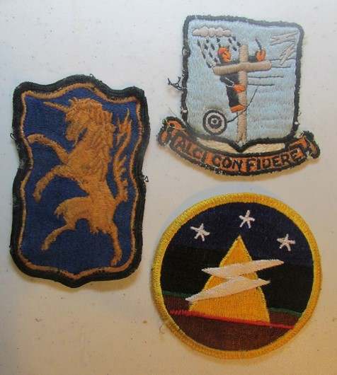 Help ID these 4 patches ? - ARMY AND USAAF - U.S. Militaria Forum