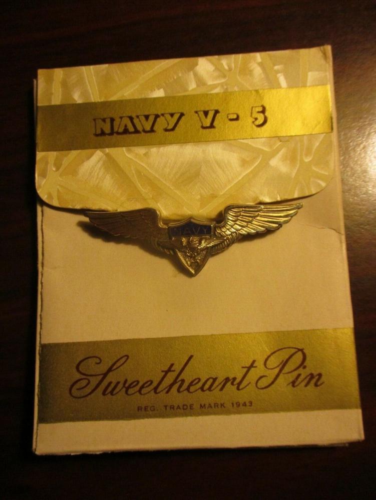 US Naval Aviator Wings - Vanguard NY . W280 - Time Traveler