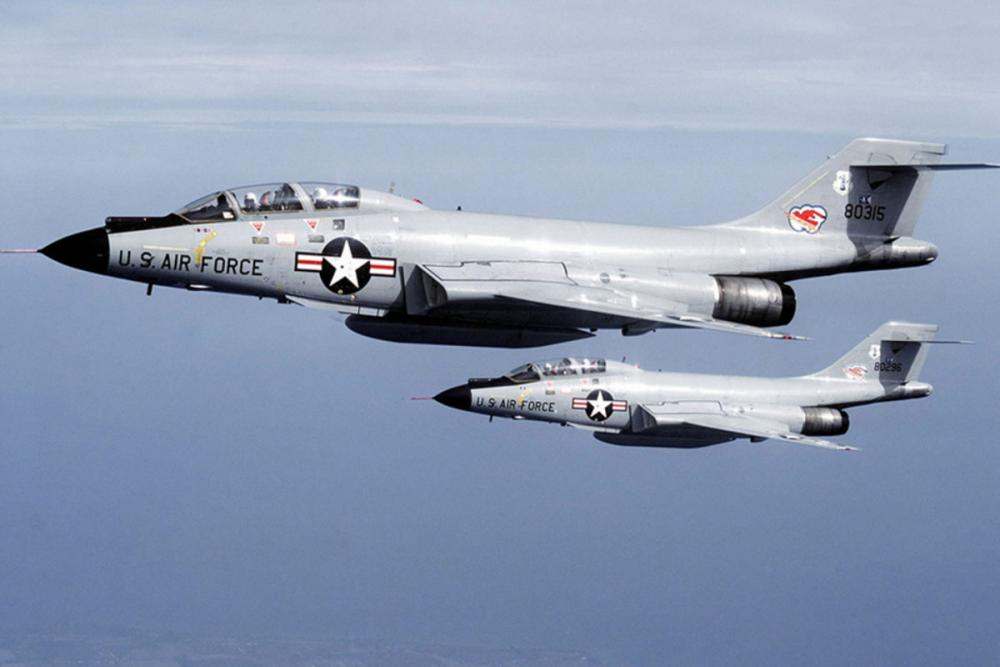 F-101 OVAL SECRET オーバル PSA9 SEC Help ID a late 50's aircraft: F-101 Voodoo - MILITARY AIRCRAFT