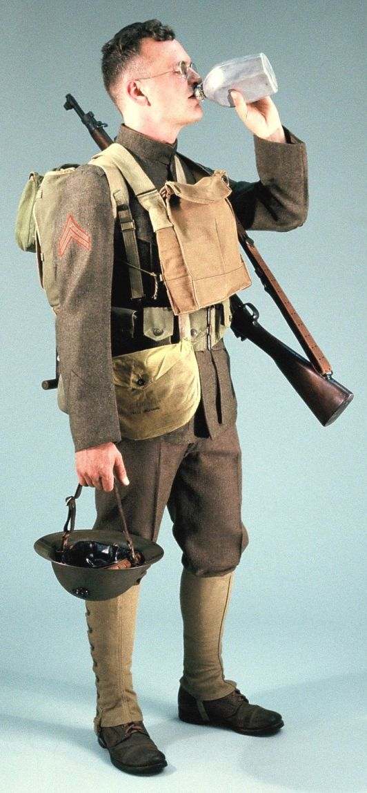 USMC Corporal Belleau Wood June 1918 1917 1919 WORLD WAR ONE 