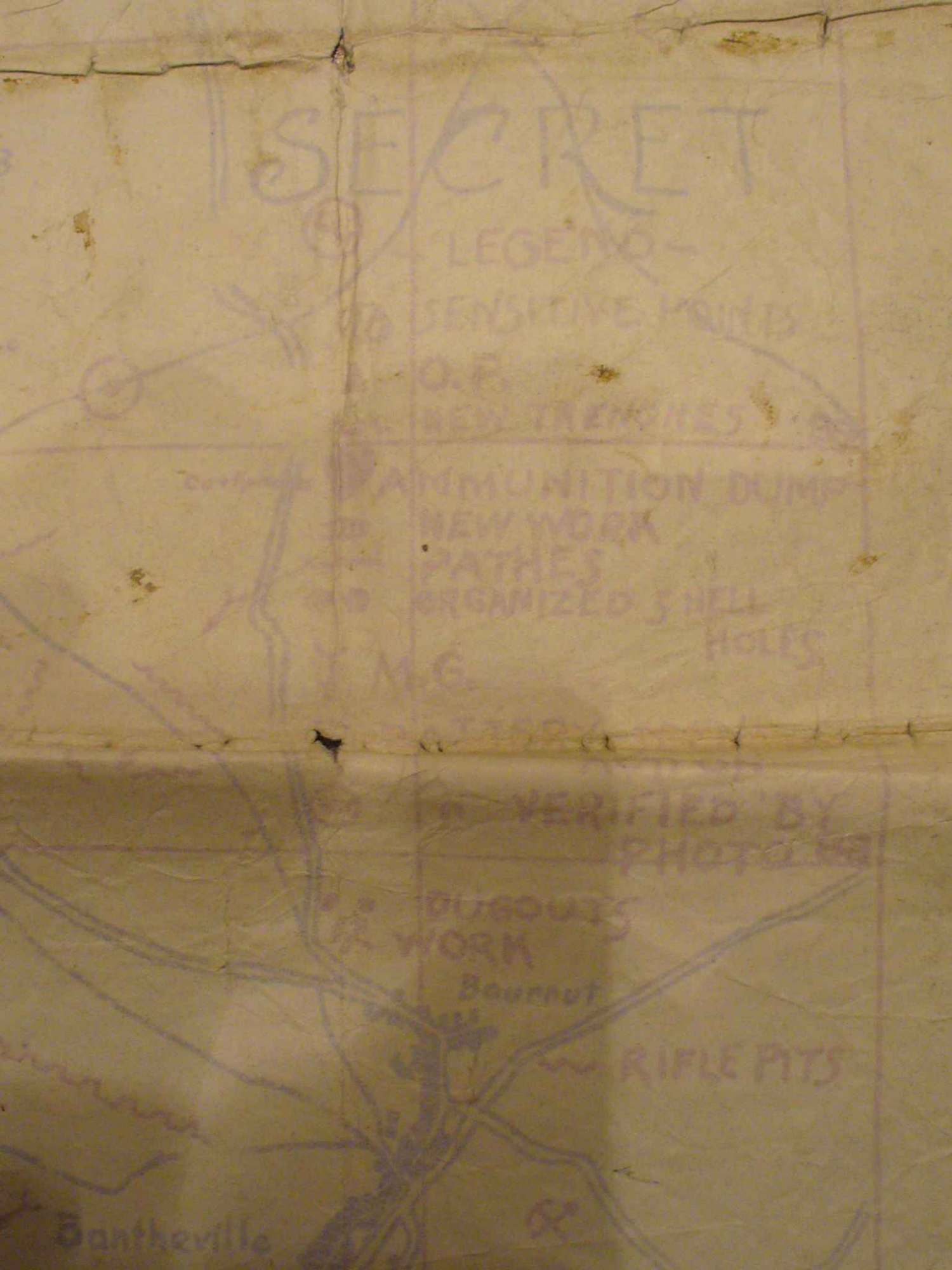 World War One maps - EPHEMERA, PHOTOGRAPHS & MILITARY ARTWORK - U.S ...