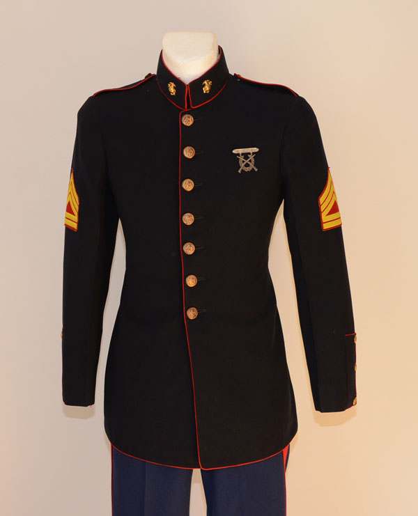 navy blue with gold prom dress Marine Corps Dress Uniform Minifigure, BB56 – United Brick Co® main image 1