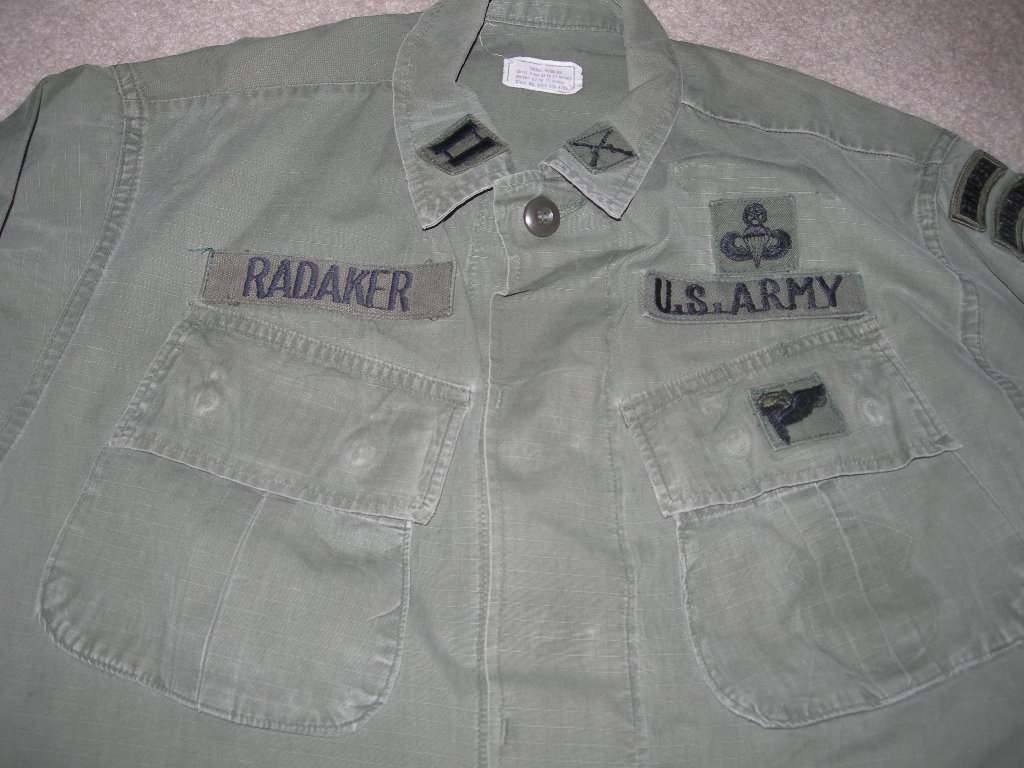 Named Vietnam era Special Forces Uniform Grouping - GROUPINGS PAGE - U ...