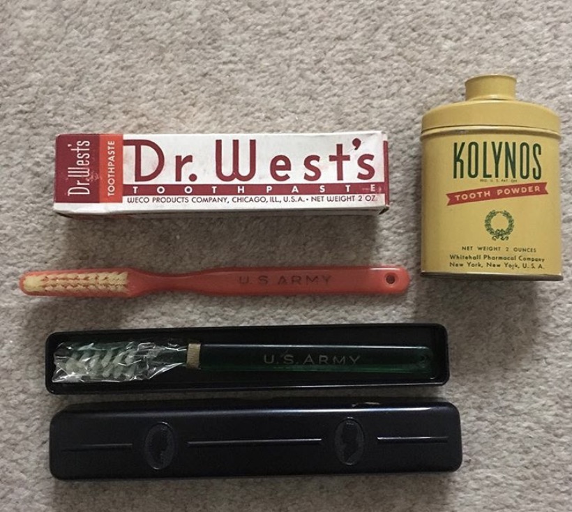 Brush your Teeth! Tooth Paste WWII-Vietnam - FIELD & PERSONAL GEAR ...