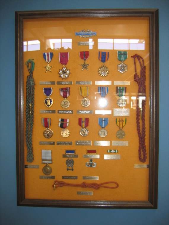 The WWII, Korea, Vietnam 3rd Award Combat Infantryman Badge