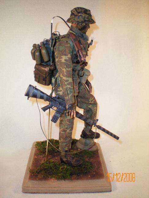 ミリタリー 1/6 LRRP 1:6 Ujindou Vietnam 173rd Airborne LRRP M16 20rd Ammo Mag