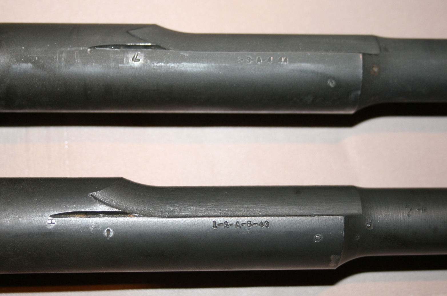 rifle barrel markings garand rifles ref militaria forum. 