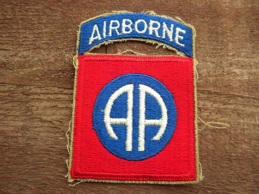 My 82nd AB patch ARMY AND USAAF U.S. Militaria Forum