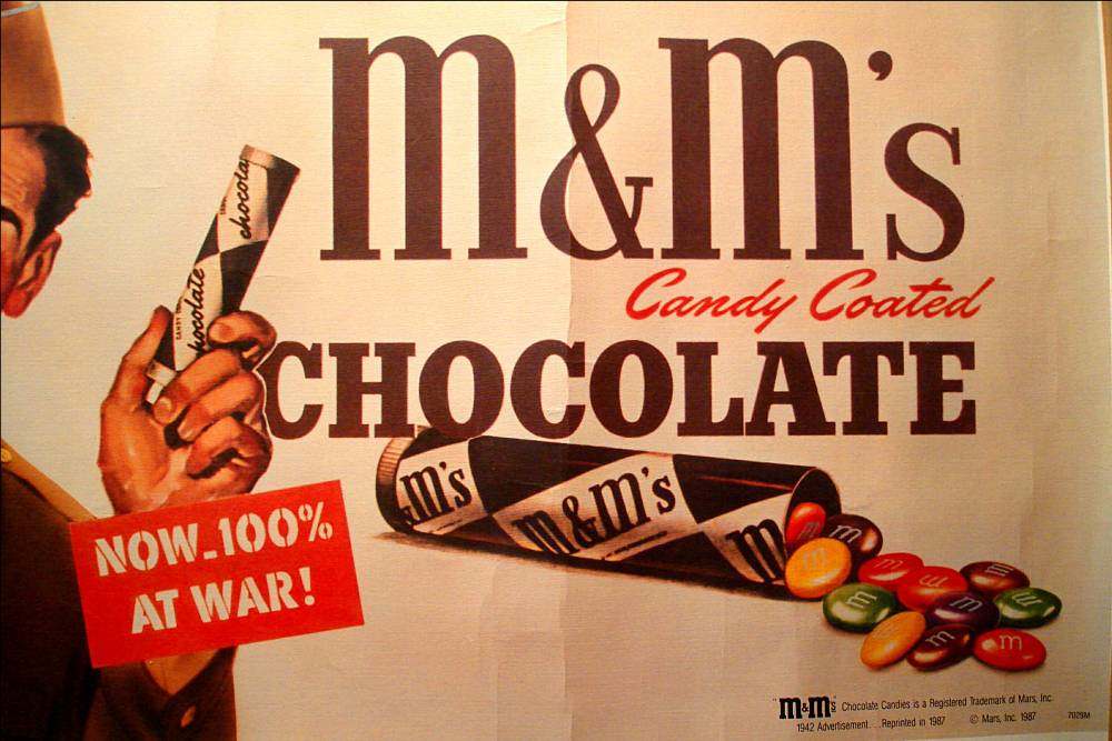 History of M&M's Candy and World War II - HubPages