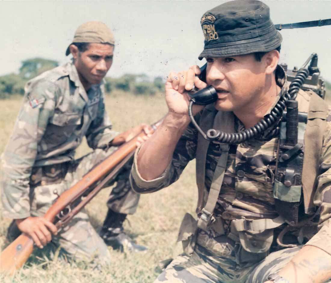 A Vietnam War era Theatre made Special Forces patch - ARMY AND