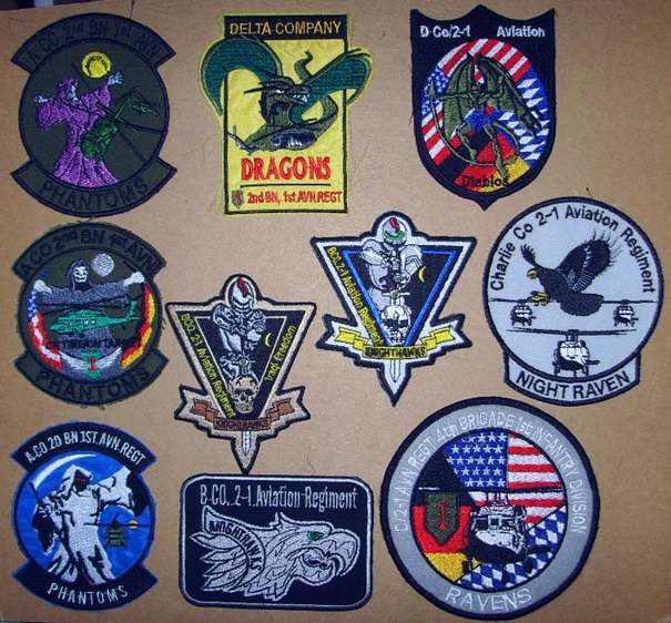 Sold at Auction: VIETNAM WAR ERA US ARMY SHOULDER PATCHES LOT