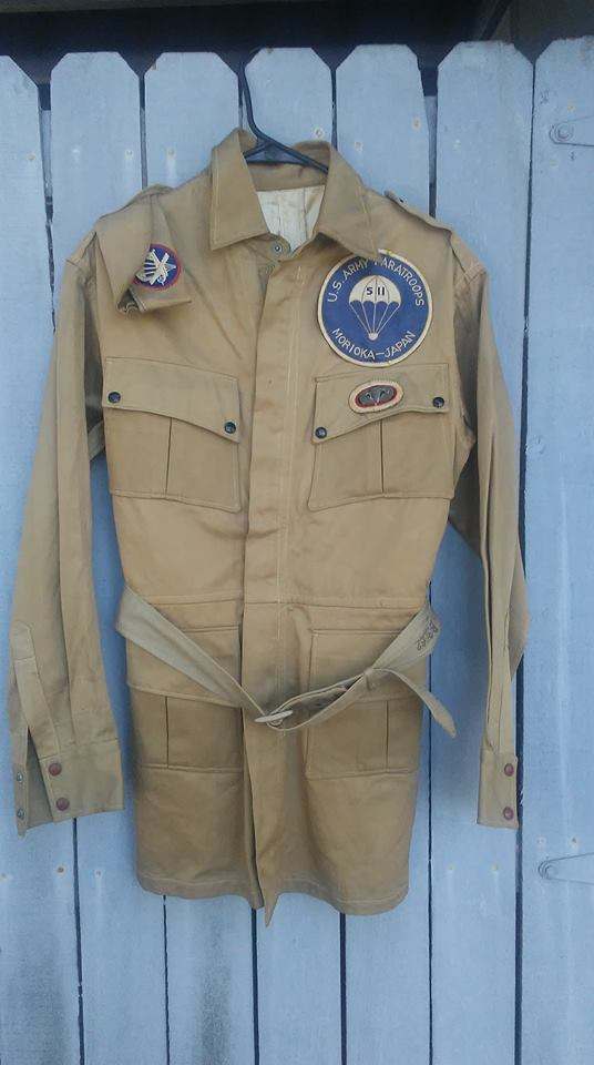 SHARE SPILIT LACE UP ARMY JACKET初期 Chrome Hearts 1of1 Cross Patched cargo military Jacket SZ:XL