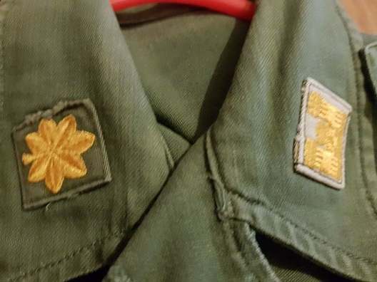 OG-107 Vietnam era shirt / MACV / 82nd ABN / Major / ENG - UNIFORMS - U ...