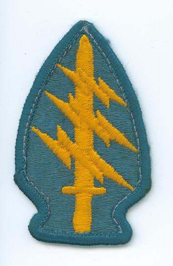 Details about / Original U.S Army Advanced Weapons Support Command Merrow Edge Patch