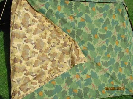 Mitchell Pattern Camo Tent FIELD PERSONAL GEAR SECTION U S