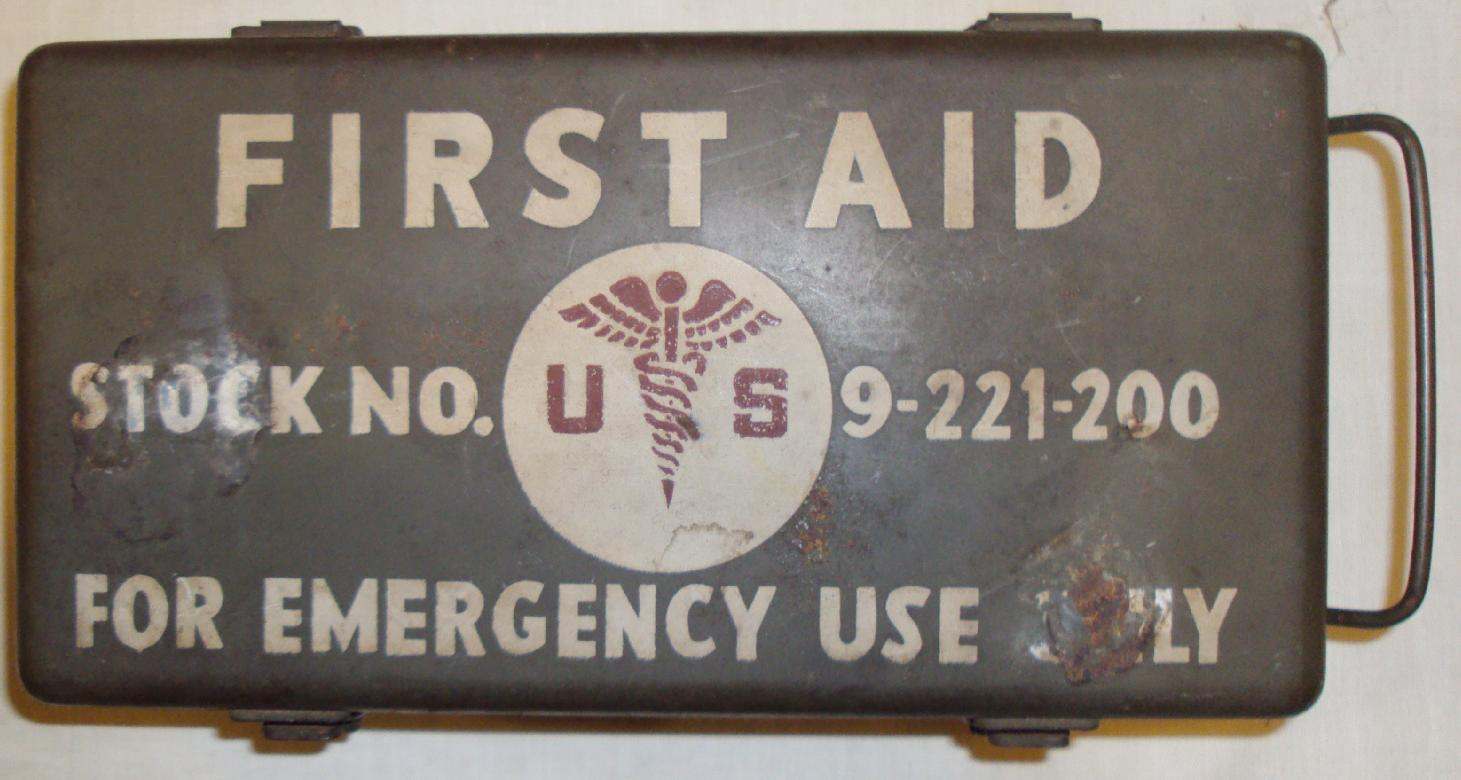 First Aid kit; Burroughs Wellcome & Co.; early 20th century