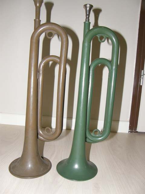 WW2 Plastic Bugle Question FIELD PERSONAL GEAR SECTION U.S. Militaria Forum