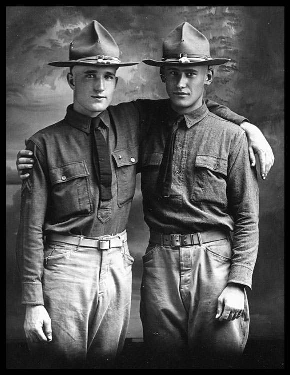 U.S. Army Shirts 1900 to 1919 - (1917-1919) WORLD WAR ONE
