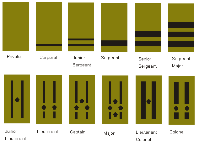 OPFOR Shoulder Rank - ARMY (INCLUDING USAAC/AAF) - U.S. Militaria Forum