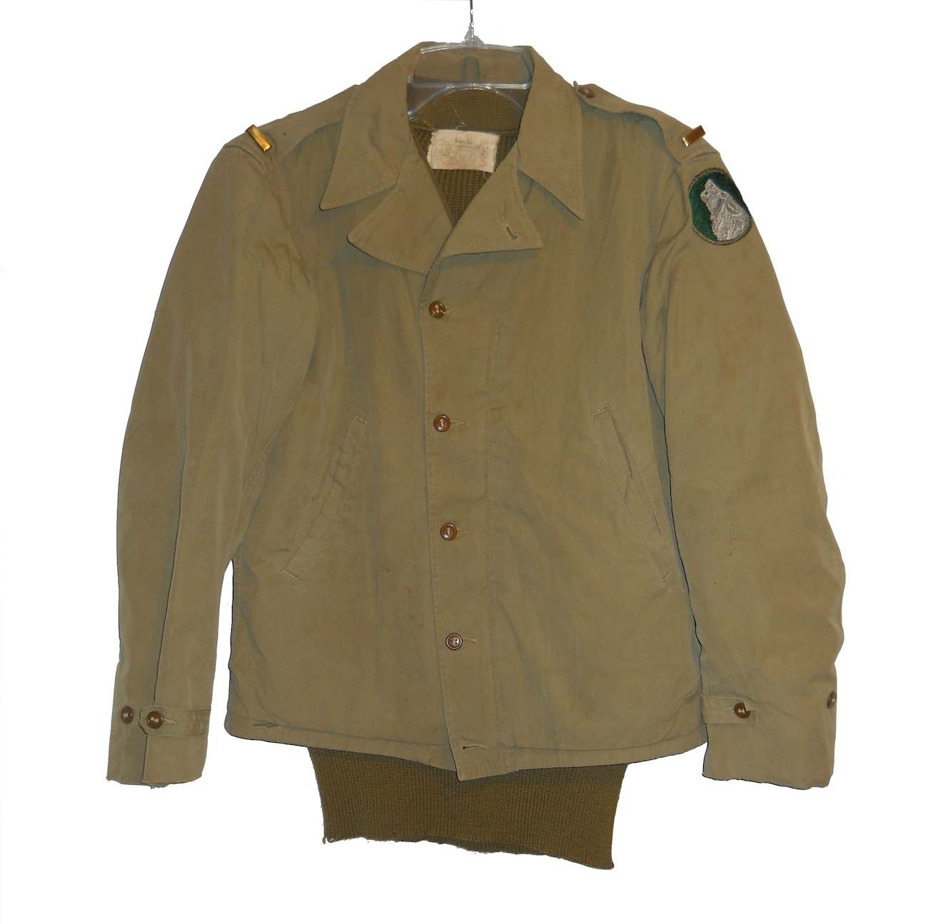 M41 Officers Jacket, TIMBERWOLVES 104th Infantry - UNIFORMS - U.S.