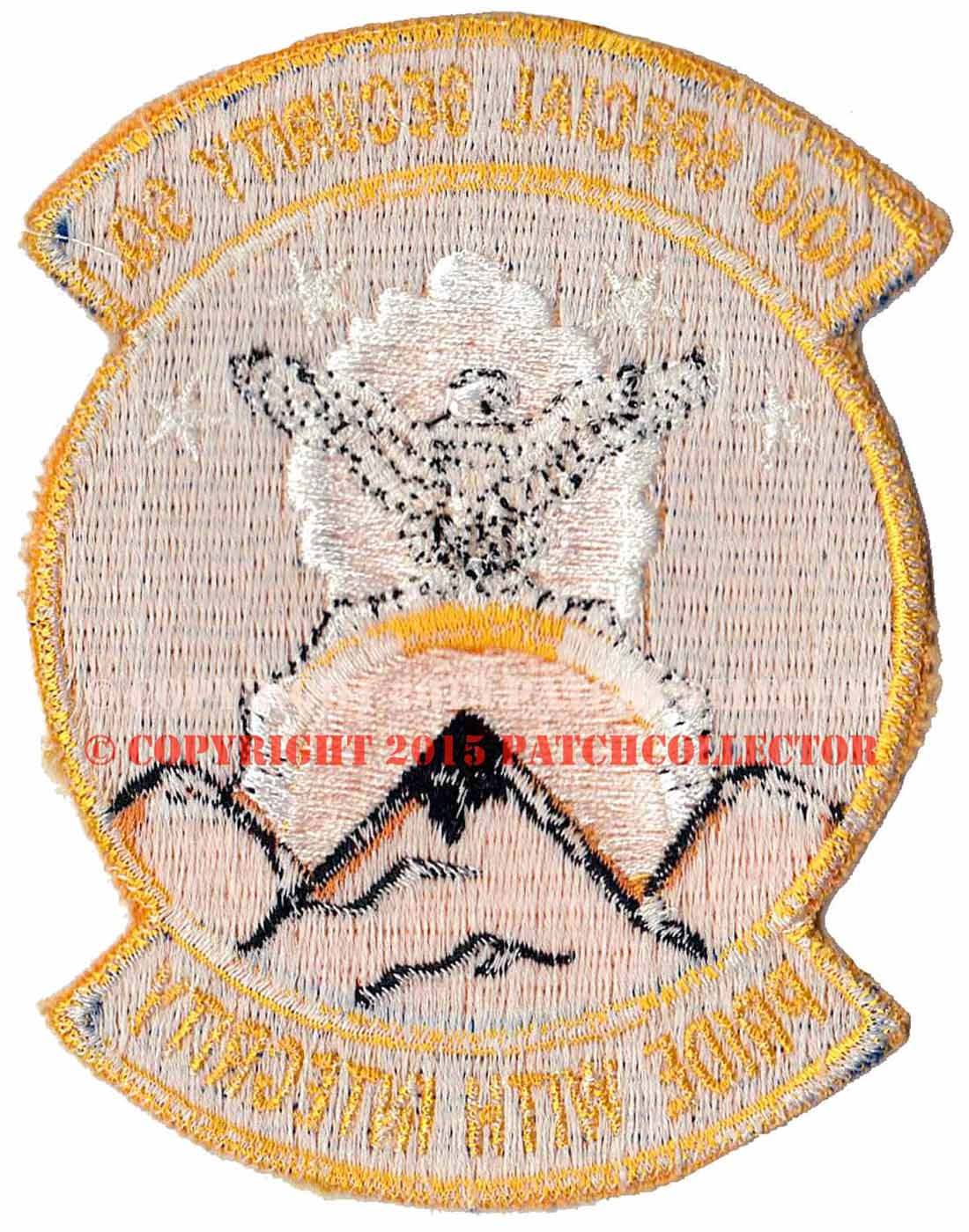 USAF 1st ACCS ナイトウォッチ　パッチ Cold War USAF US Air Force 1st Airborne Command & Control