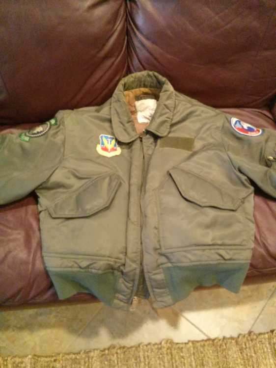 CWU-45-P Flight jacket 555th TFS - FLIGHT CLOTHING - U.S.