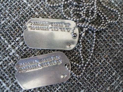 airborne dog tag ww2 - IDENTITY ITEMS (DOG TAGS, BRACELETS, ETC) - U.S ...